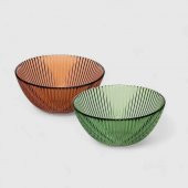 Colorina Cam Çerezlik 9 cm 3lü Kahverengi - 1