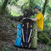 QuickUP Hiking Sırt Çantası 65 Litre-SİYAH - 6