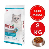 Reflex Sterilised Kısırlaştırılmış Somonlu Kedi Maması 2 Kg AÇIK - 1