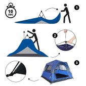 Where Tomorrow Fenstern Otomatik Çadır-MAVİ thumbnail 5