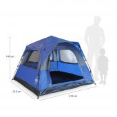 Where Tomorrow Fenstern Otomatik Çadır-MAVİ thumbnail 6