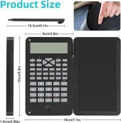 Valkyrie ZH69 Dijital Ekranlı Stylus 6 inç Hesap Makinesi Dual Bilimsel Fonksiyonlu Katlanabilir - 6