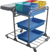 Pratik Okul Kat Temizlik Arabası - 1