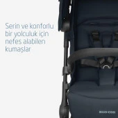 Maxi-Cosi Lara2-CabrioFix I-Size Ultra Kompakt Kabin Boy Seyahat Sistem Bebek Arabası Essential Graphite - 4