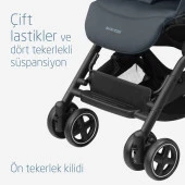 Maxi-Cosi Lara2-CabrioFix I-Size Ultra Kompakt Kabin Boy Seyahat Sistem Bebek Arabası Essential Graphite - 12
