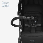 Maxi-Cosi Lara2-CabrioFix I-Size Ultra Kompakt Kabin Boy Seyahat Sistem Bebek Arabası Essential Black thumbnail 11