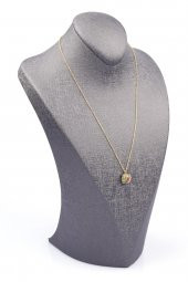 Unakit Doğal Taş Gold Renkli Kolye thumbnail 2