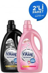 Viking Sıvı Çamaşır Deterjanı Renkliler 2750 ML + Siyahlar İçin 2750 ML - 1