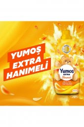 Yumoş Extra Konsantre Çamaşır Yumuşatıcısı Hanımeli 1440 ml 60 Yıkama 4 Adet - 3