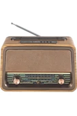 Taşınabilir Retro Müzik Kutusu Bluetooht Usb Nostaljik Radyo Lr - 243 thumbnail 1