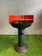Boru Ayaklı Yuvarlak Portatif Mangal - 1