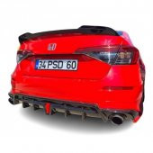 Honda Civic Fe (2021 - 2023) Yofer Style Arka Ek Ve Led (Plastik) - 4