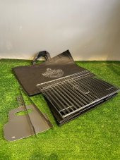 25x40 Katlanır Mangal Mat Siyah Isıya Dayanıklı Boyalı - 3