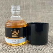 100 Adet Standart Otel Şampuanı Geniş Kapak Yaldızlı 50 Ml Silindir Şişe Tek Kullanımlık Kullan At - 2