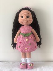 Bonbon Bebek Amigurumi Organik Oyuncak - 1