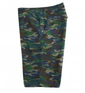 Büyük Beden Erkek Kamuflaj Şort Yeşil - 3