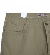 Büyük Beden 100 Pamuk Dokuma Erkek Kısa Şort - 2