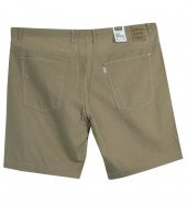 Büyük Beden 100 Pamuk Dokuma Erkek Kısa Şort - 3