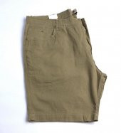 Büyük Beden 100 Pamuk Dokuma Erkek Kısa Şort - 4