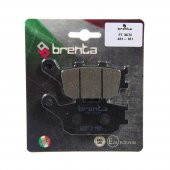 Brenta 431-161 2004-2012 Honda CBF 600 Uyumlu Arka Fren Balatası Organik Balata - 1