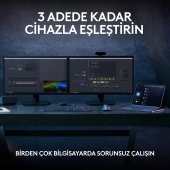 Logitech Mx Keys S Gelişmiş Aydınlatmalı Tam Boyutlu Kablosuz Türkçe Q Klavye - Siyah - 6
