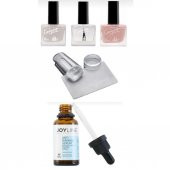 Kalyon French Set + Stamper Silikon+joy line Anında Botoks Etkili,kolajen Artırıcı,celumer Deniz Özü Ve Jambu Özlü Kırışıklık Karşıtı Serum - 1