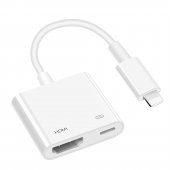 Global Lightning to 4K Digital AV+Lightning Şarj Adapter Dönüştürücü WNE0054 - 1