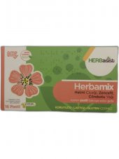 Herbasist Herbamix- Çörekotu Yağı, Hatmi Çiçeği ve Zencefil Içeren Pastil Takviye Edici Gıda - 2