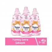 Yumoş Extra Konsantre Çamaşır Yumuşatıcısı Şakayık 1440 X3 - 1