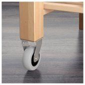 IKEA Bekvam Tekerlekli Servis Arabası - Sehpası - Huş / Ahşap - 58 x 50 x 85 cm - 6