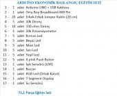 ARDUİNO EKONOMİK BAŞLANGIÇ EĞİTİM SETİ - 2