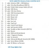 ARDUİNO BAŞLANGIÇ EĞİTİM SETİ - 2