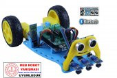 2WD MULTİTRON ARAÇ KİTİ V3ÇİZGİ İZLEYEN ENGELDEN KAÇAN BLUETOOTH (DEMONTE) - 1