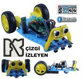 2WD MULTİTRON ARAÇ KİTİ V3ÇİZGİ İZLEYEN ENGELDEN KAÇAN BLUETOOTH (DEMONTE) - 2