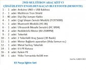 2WD MULTİTRON ARAÇ KİTİ V3ÇİZGİ İZLEYEN ENGELDEN KAÇAN BLUETOOTH (DEMONTE) - 5