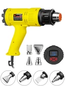 Germany Style GRM9001 Sıcak Hava Tabancası Dijital Isı Göstergeli 2000 Watt Hem Sıcak Hem Soğuk - 2