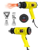 Germany Style GRM9001 Sıcak Hava Tabancası Dijital Isı Göstergeli 2000 Watt Hem Sıcak Hem Soğuk - 4