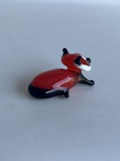 El Yapımı Murano Cam Tilki Biblo A36-04 thumbnail 3