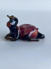 El Yapımı Murano Cam Örümcek Biblo A42-02 thumbnail 2