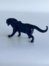 El Yapımı Murano Cam Kaplan Biblo A43-01 thumbnail 2