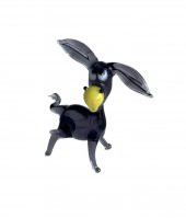 El Yapımı Murano Cam Eşek Biblo A44 thumbnail 1