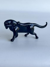 El Yapımı Murano Cam Kaplan Biblo A43-01 thumbnail 3