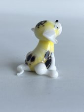 El Yapımı Murano Cam Köpek Biblo A43-03 thumbnail 3