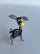 El Yapımı Murano Cam Eşek Biblo A44 thumbnail 2