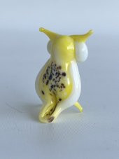 El Yapımı Murano Cam Baykuş Biblo A43-02 thumbnail 4