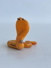 El Yapımı Murano Cam Yılan Biblo A48-02 - 2