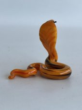 El Yapımı Murano Cam Yılan Biblo A48-02 - 4