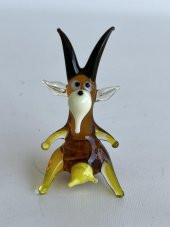 El Yapımı Murano Cam Keçi Biblo A51-03 thumbnail 5