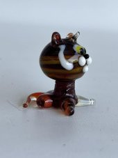 El Yapımı Murano Cam Kedi Biblo A55-03 thumbnail 3