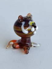 El Yapımı Murano Cam Kedi Biblo A55-03 thumbnail 5